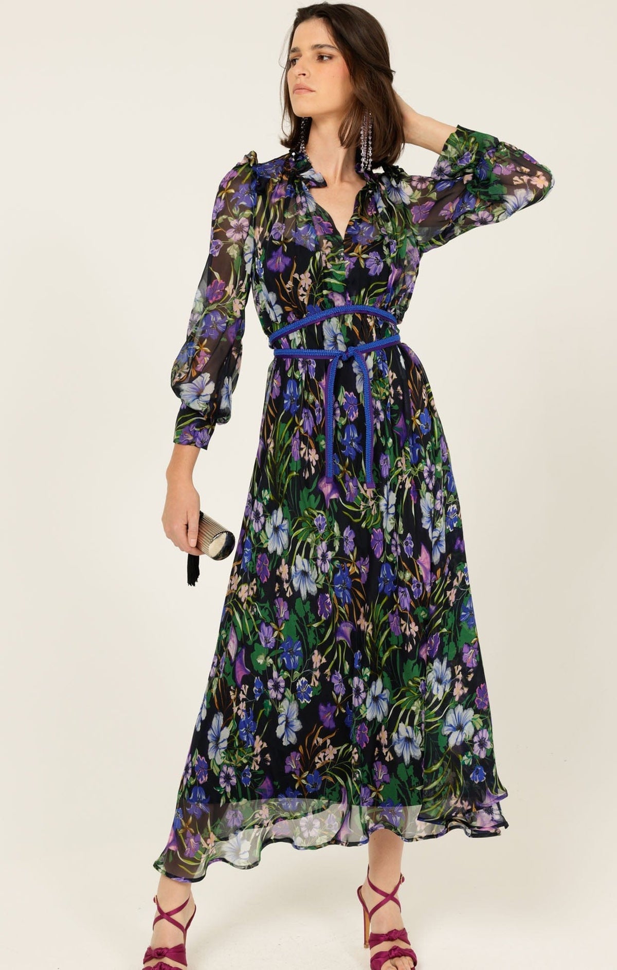 Sacha Drake Violetta Midid Dress