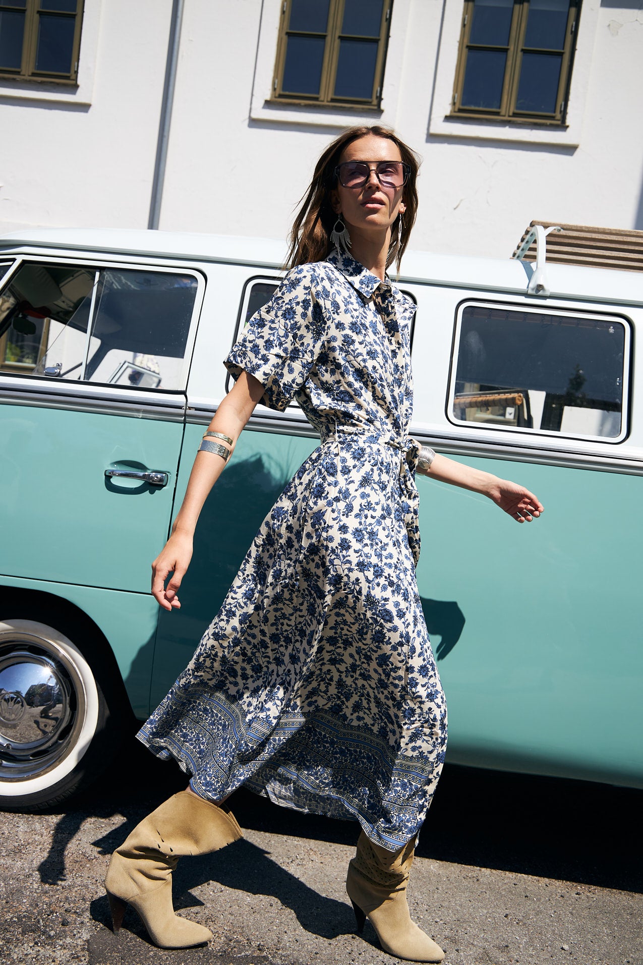 Lollys Laundry Blake Midi Dress