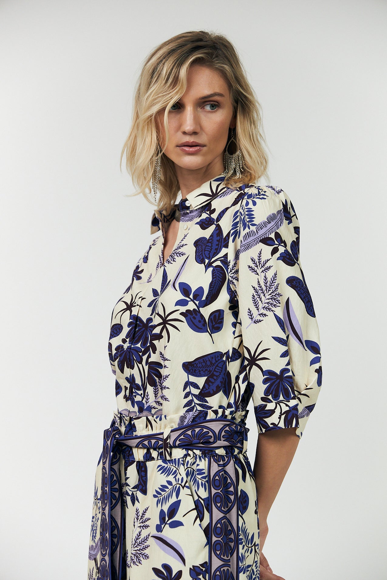 Lollys Laundry Bono Shirt Flower Print