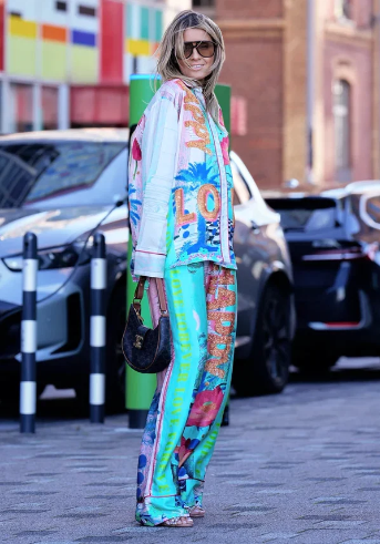 Miss Goodlife Pants Love Palace Multicolor