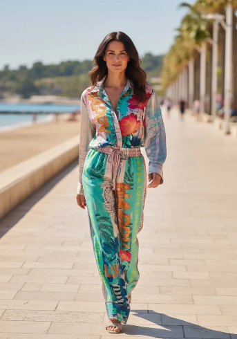 Miss Goodlife Pants Love Palace Multicolor