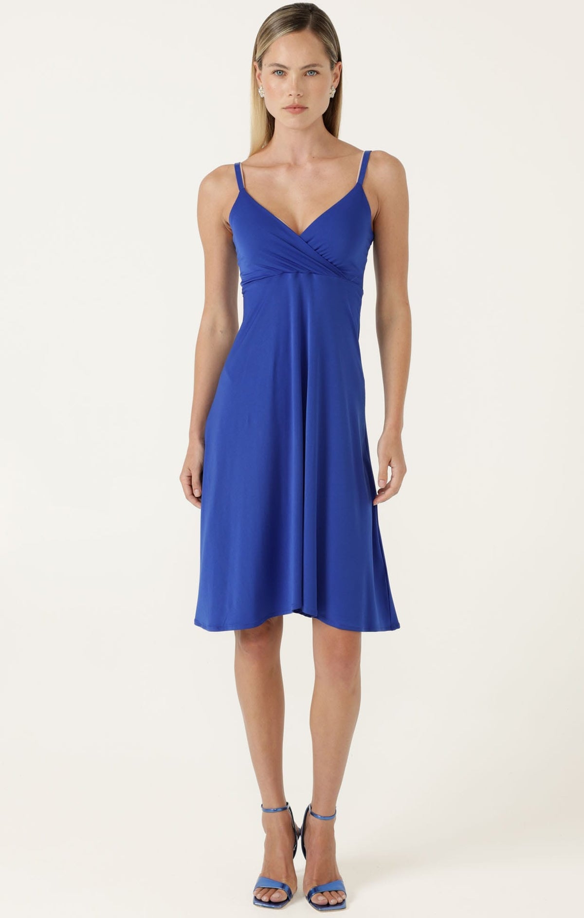 Sacha Drake Elspeth Wrap Dress/Sapphire Floral