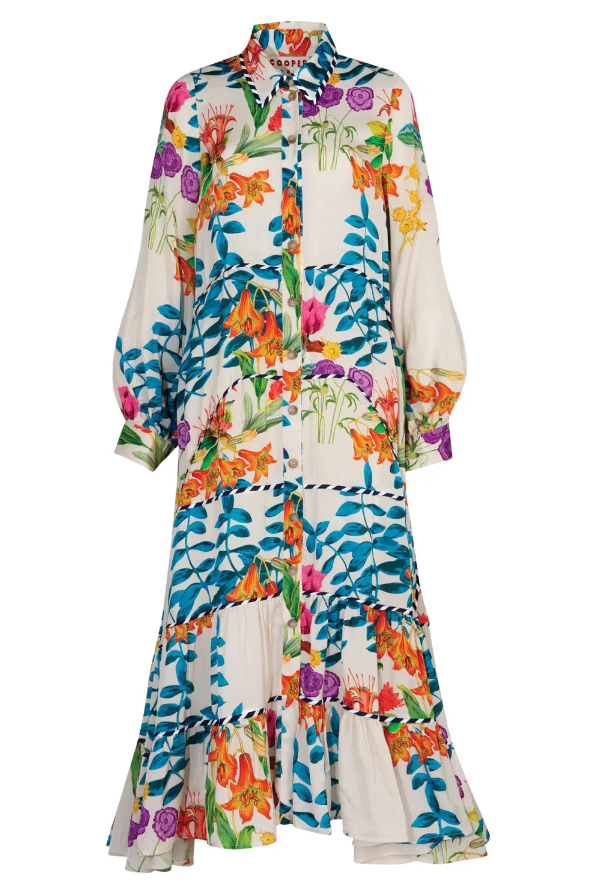 Cooper Love To The Maxi-Mum Dress/Cream Floral