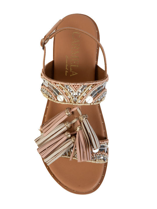 Carmela Sandal 163198 Camel Brown / Ice Beige - Summer 26