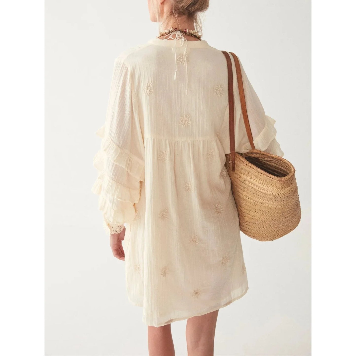 Maison Hotel Lutetia Dress Menorca Ecru