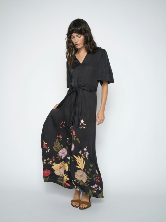 Mos Mosh Wandi Flowwi Dress Black