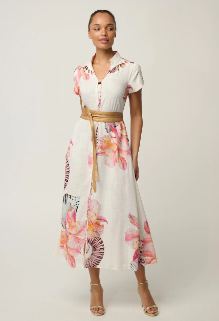 Once Was Cattleya Maxi Dress - Nautilus Bloom