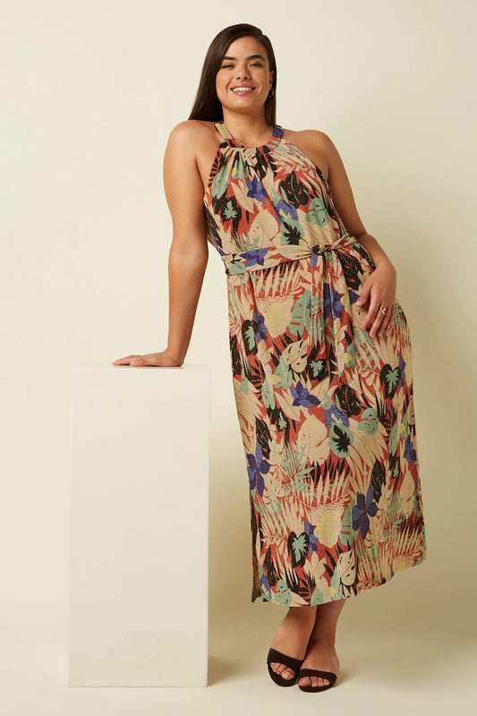 King Louie Virna Dress Mola - Orange