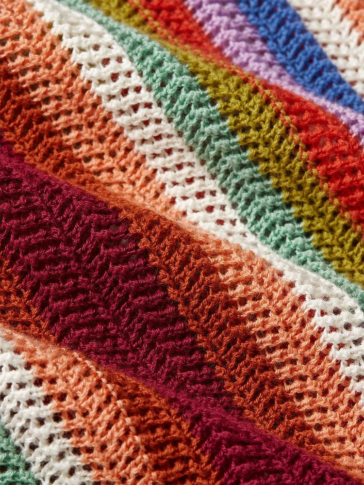 King Louie Boatneck Top Molo - Multi colour