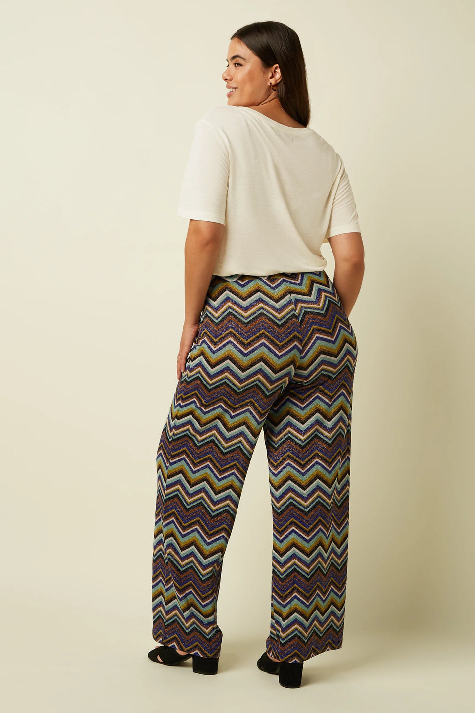 King Louie Sara Pants Shio - Strong Blue