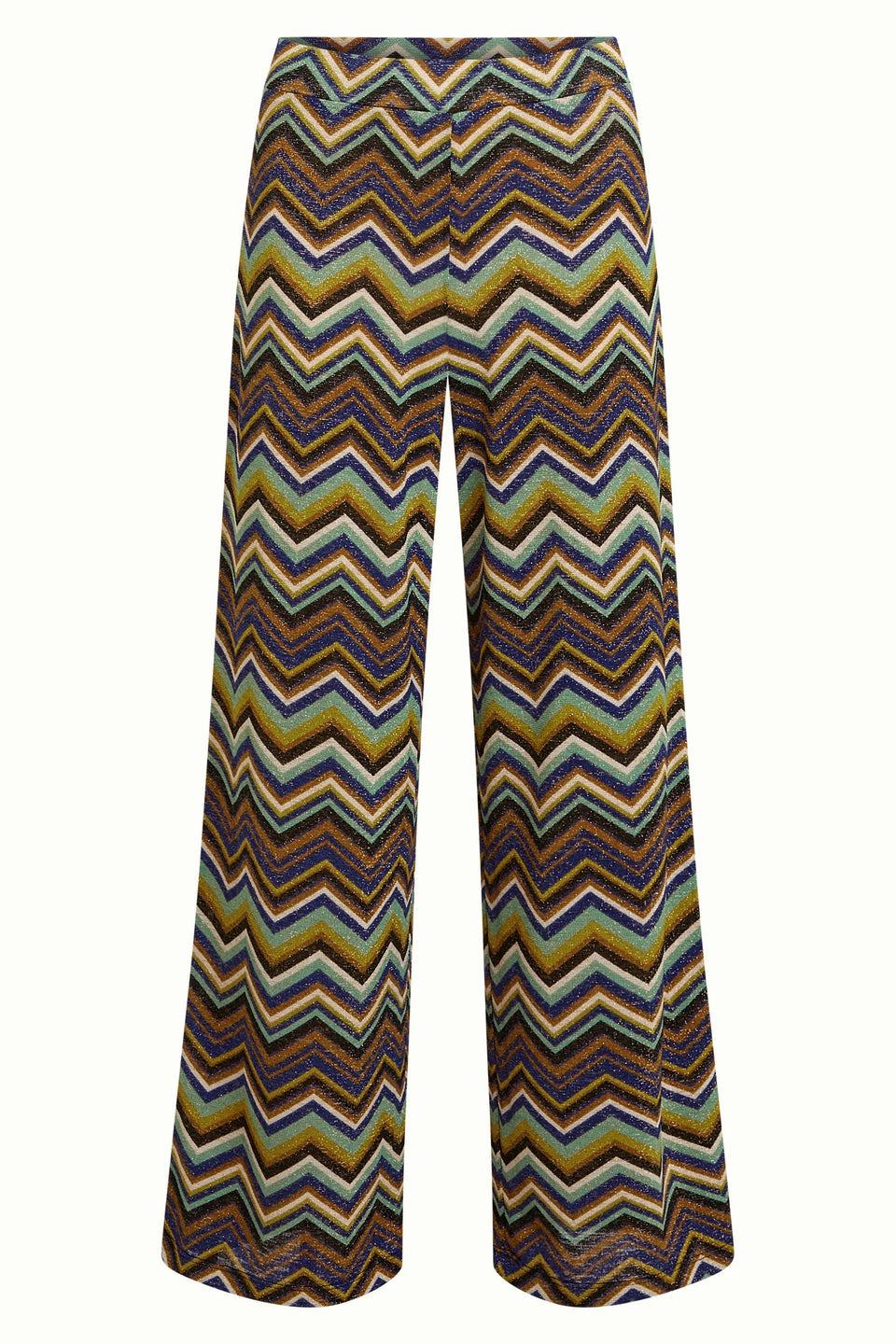 King Louie Sara Pants Shio - Strong Blue
