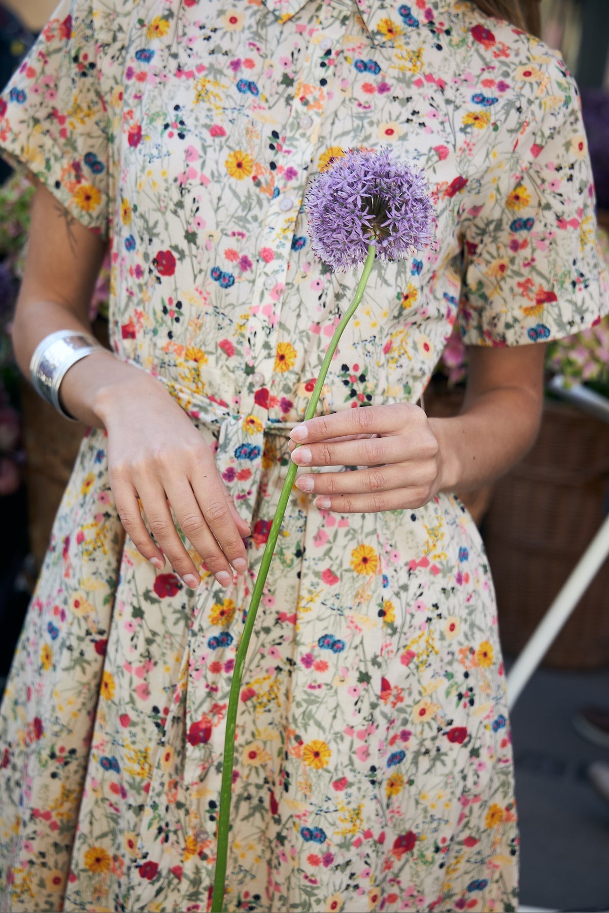 Lolly's Laundry Blake Midi Dress Flower Print