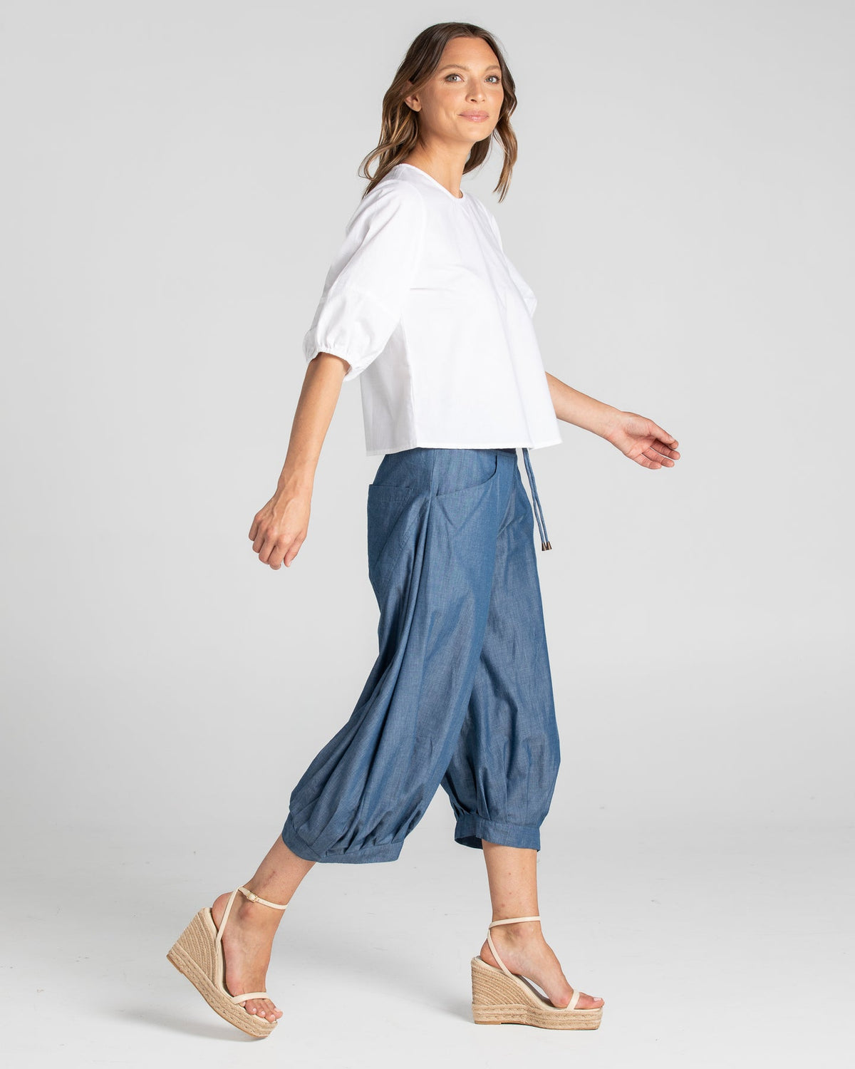 Boom Shankar Guru Pant ~ Chambray