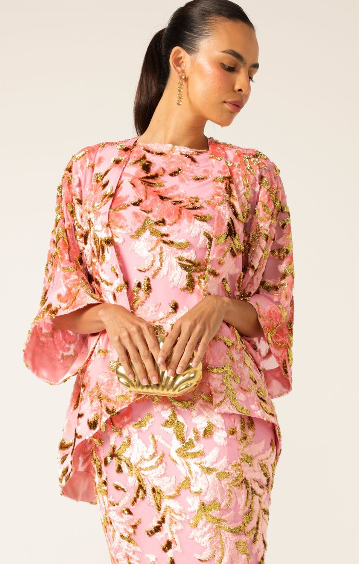 Sacha Drake Heavenly Heights Maxi ~ Pink Gold