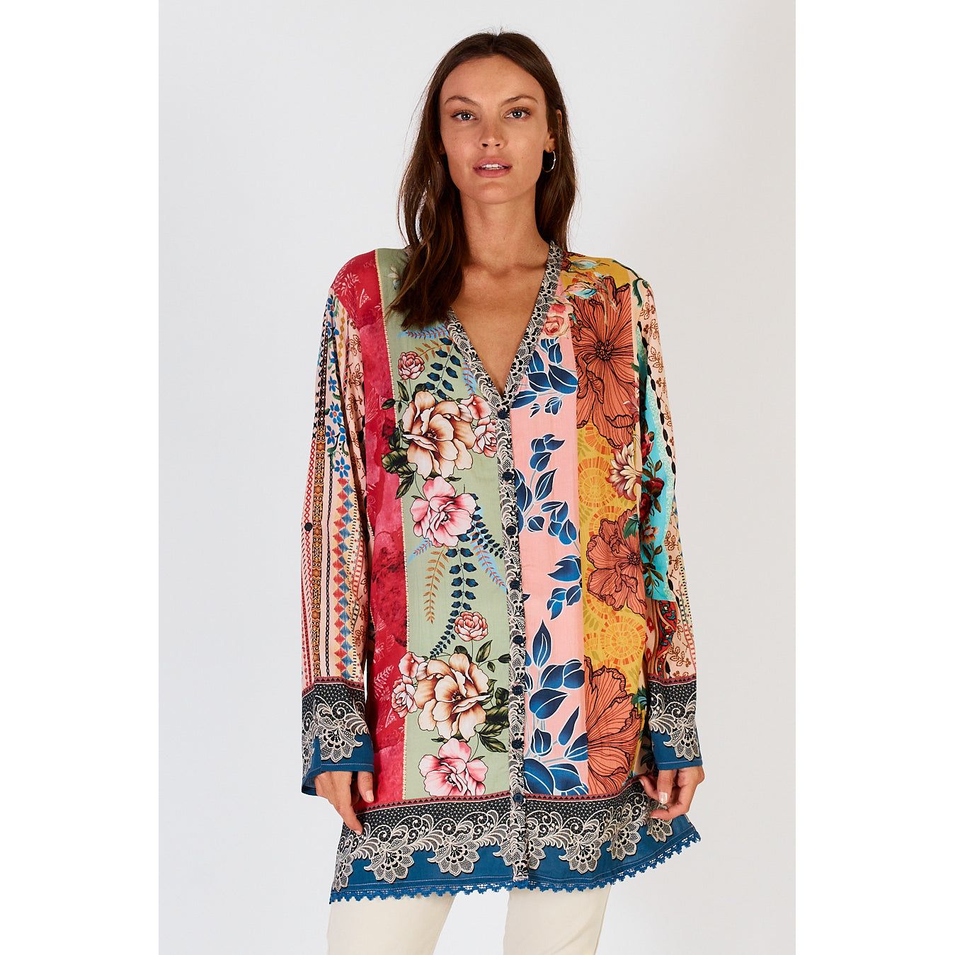 Lula Soul Capri Tunic Print