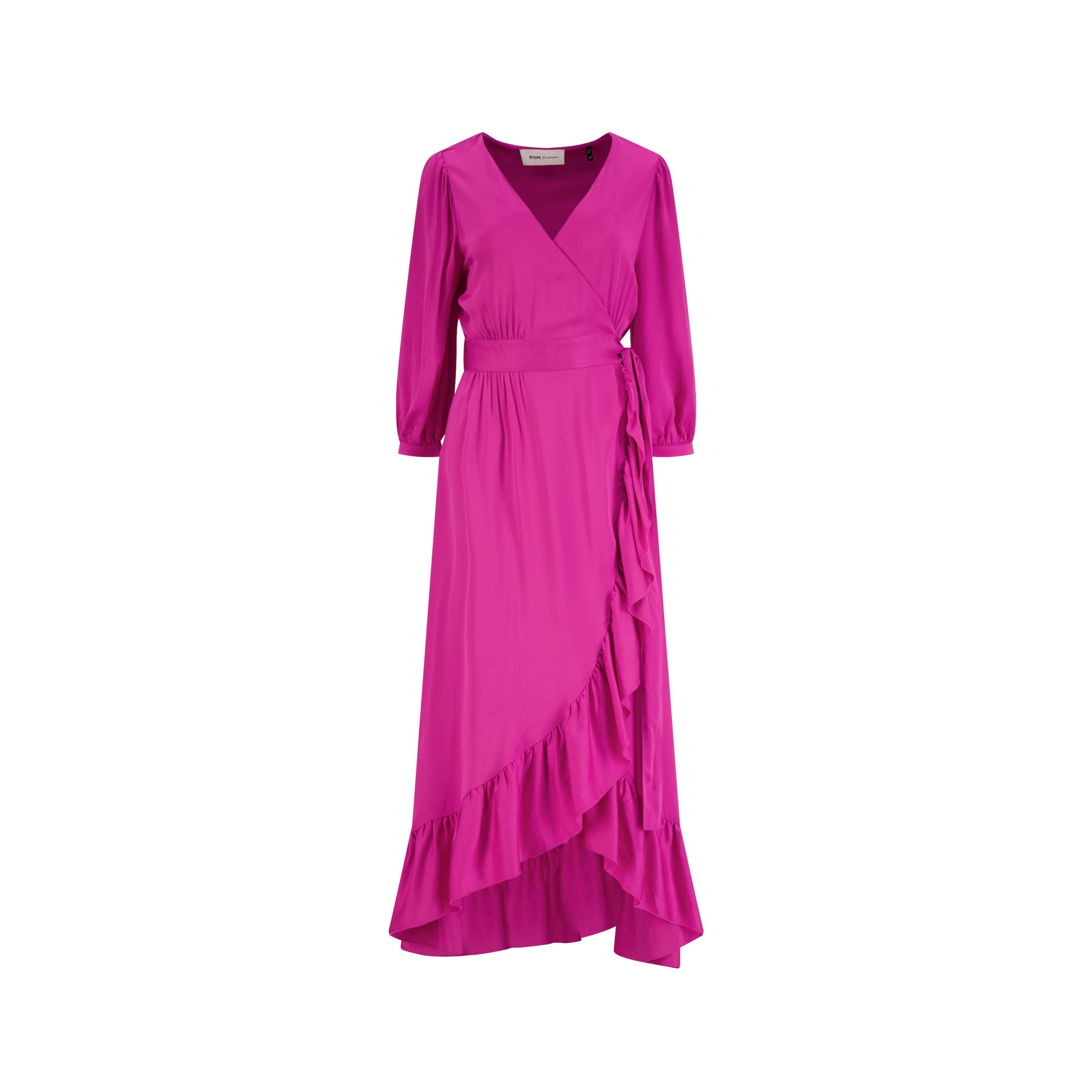 POM Pink Love Satin Dress
