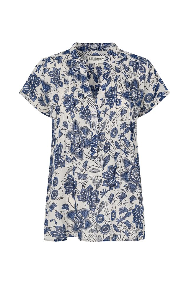 Lolly's Laundry Heather Top Blue