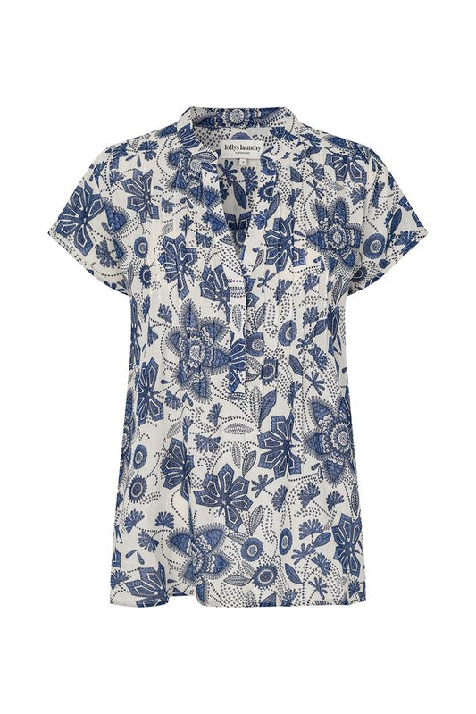 Lolly's Laundry Heather Top Blue
