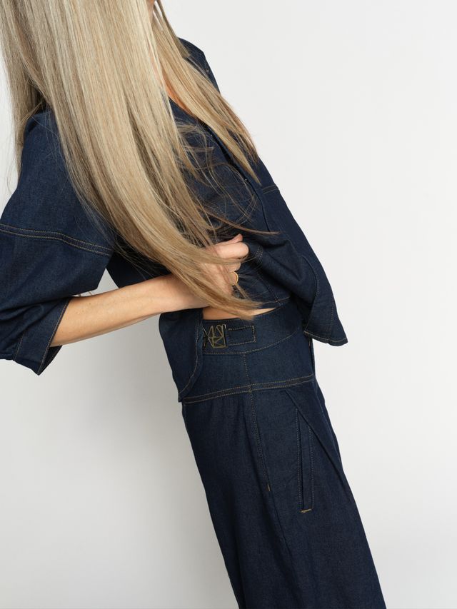 Mos Mosh Verone Crispy Jeans Dark Blue