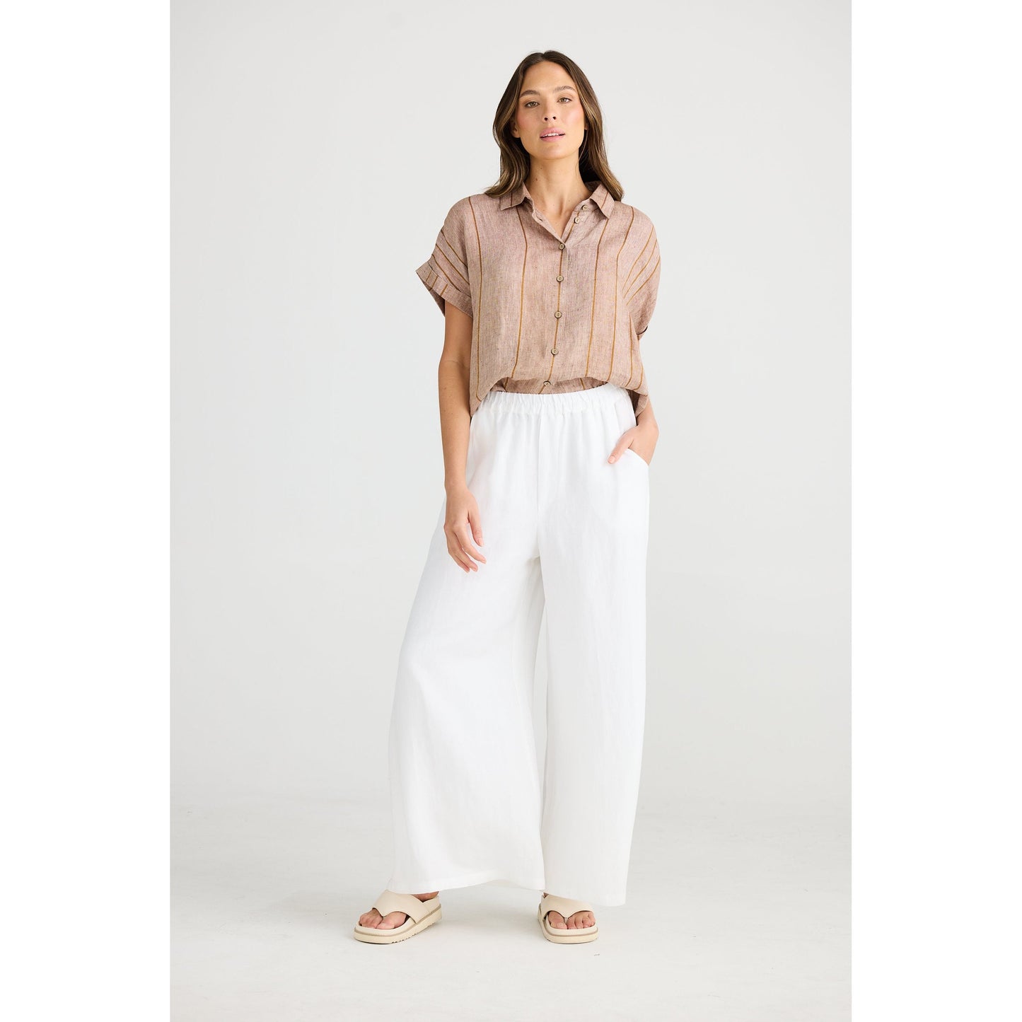 Shanty Positano Pant White