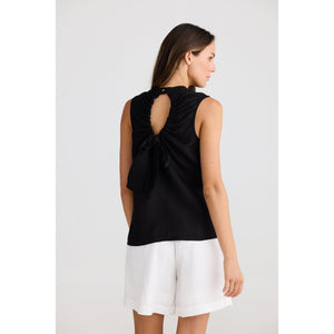 Shanty Adel Top (Black Indus, Black or White)