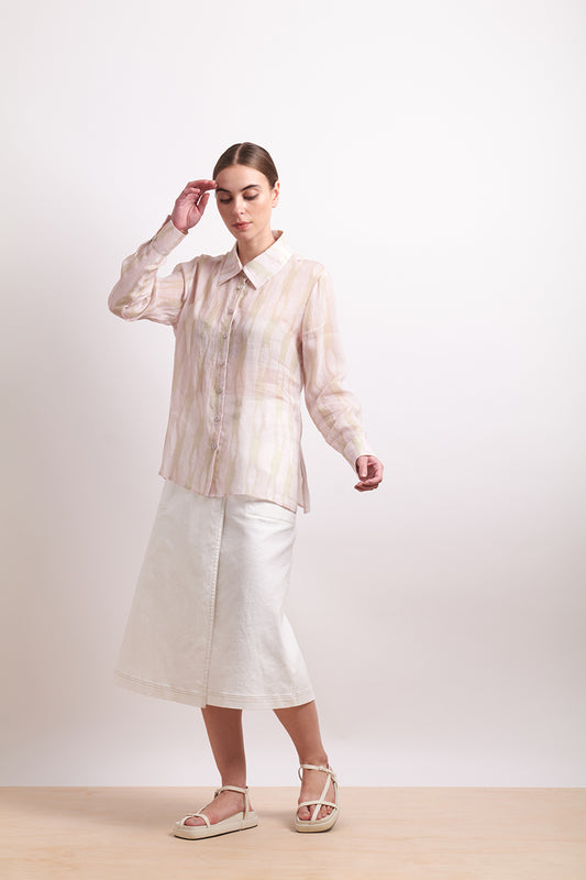 Neris Sherbet Soft Focus Shirt