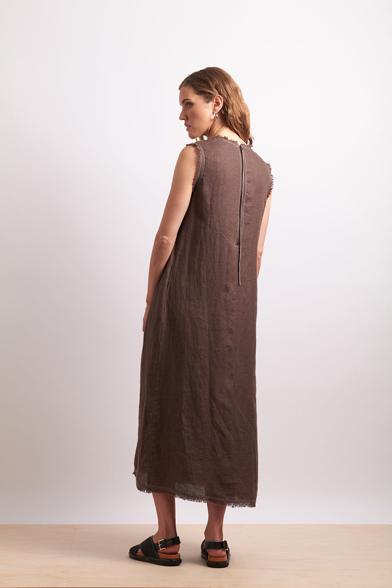 Neris Cocoa On The Edge Dress