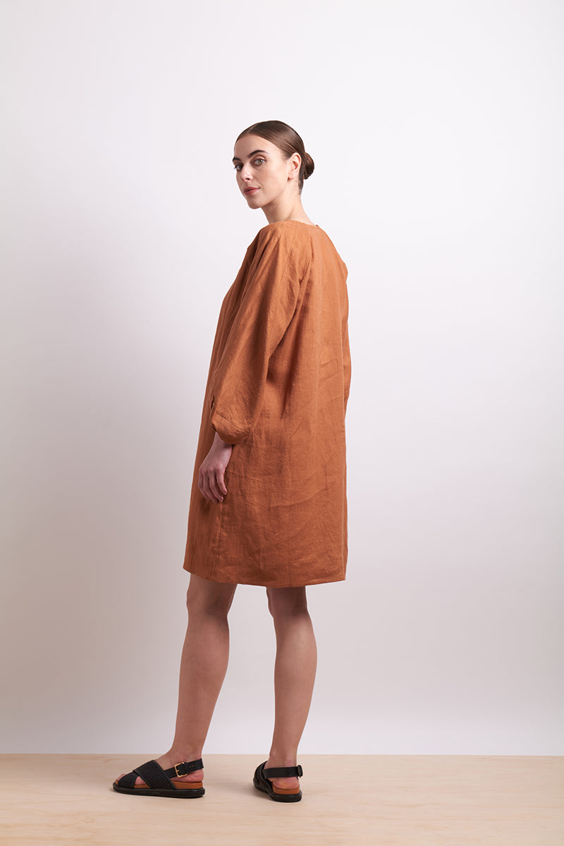 Neris Cinnamon Baubles Dress