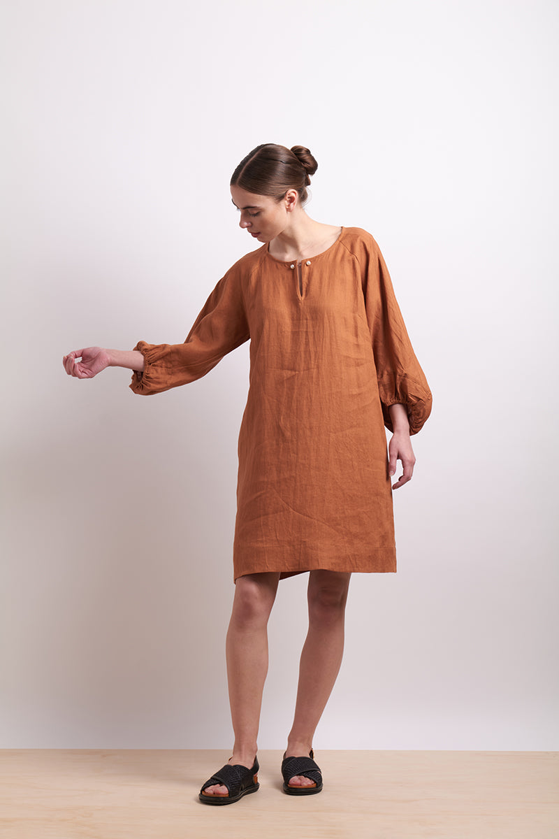 Neris Cinnamon Baubles Dress