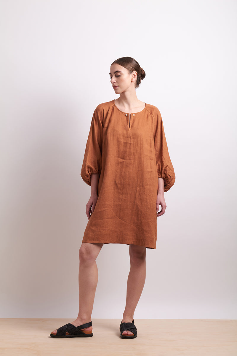 Neris Cinnamon Baubles Dress