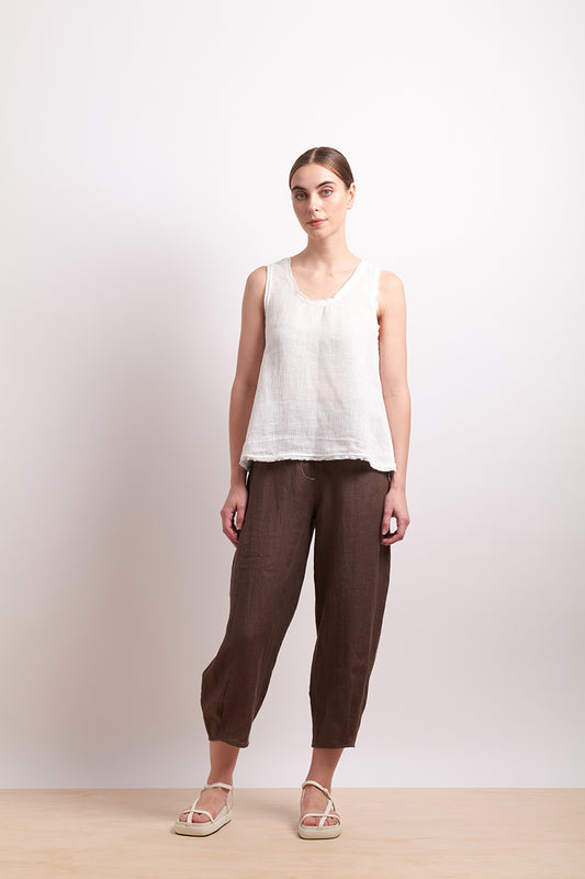 Neris Cocoa In Contrast Pant