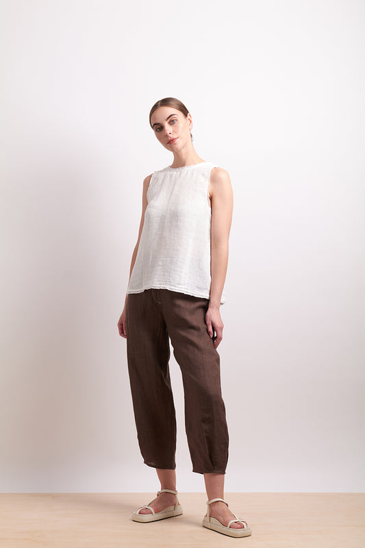 Neris Cocoa In Contrast Pant