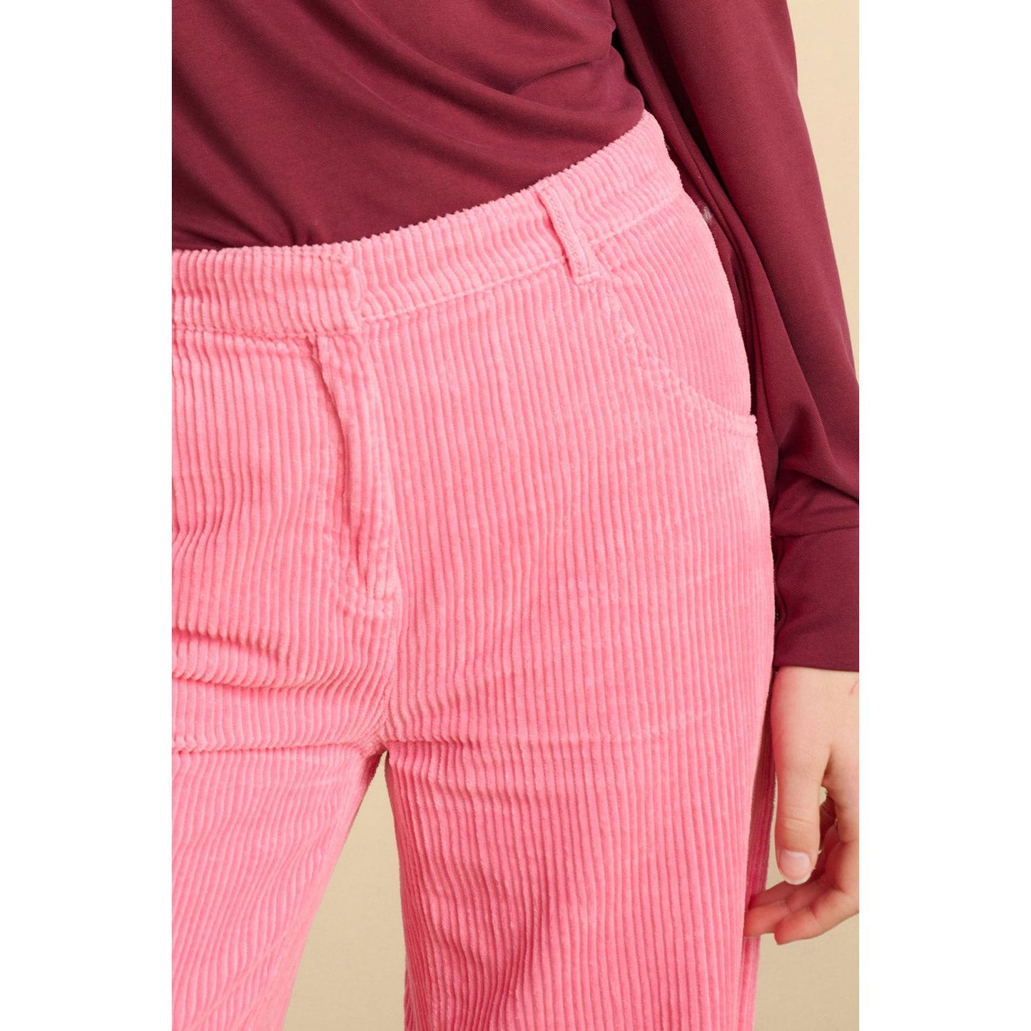 POM Pink Corduroy Jeans