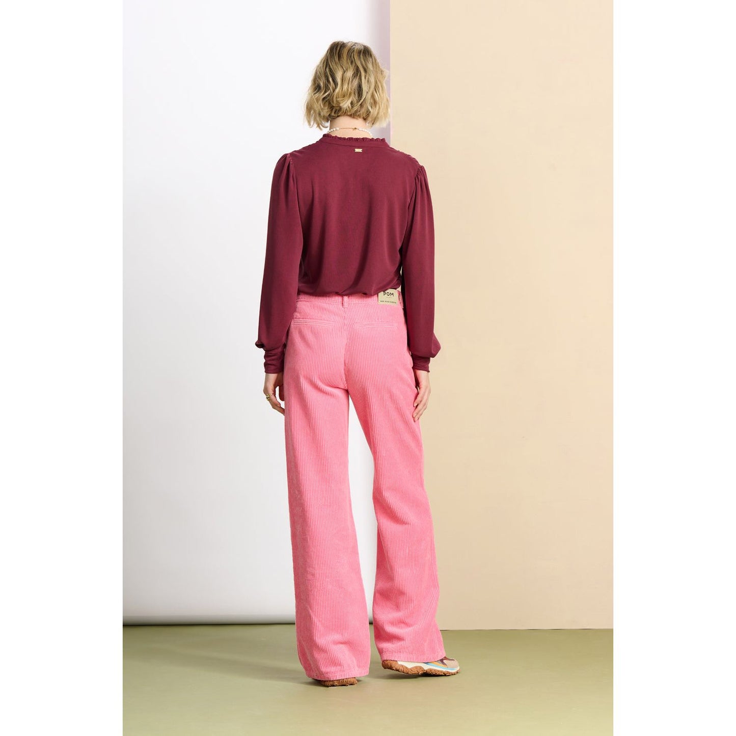 POM Pink Corduroy Jeans