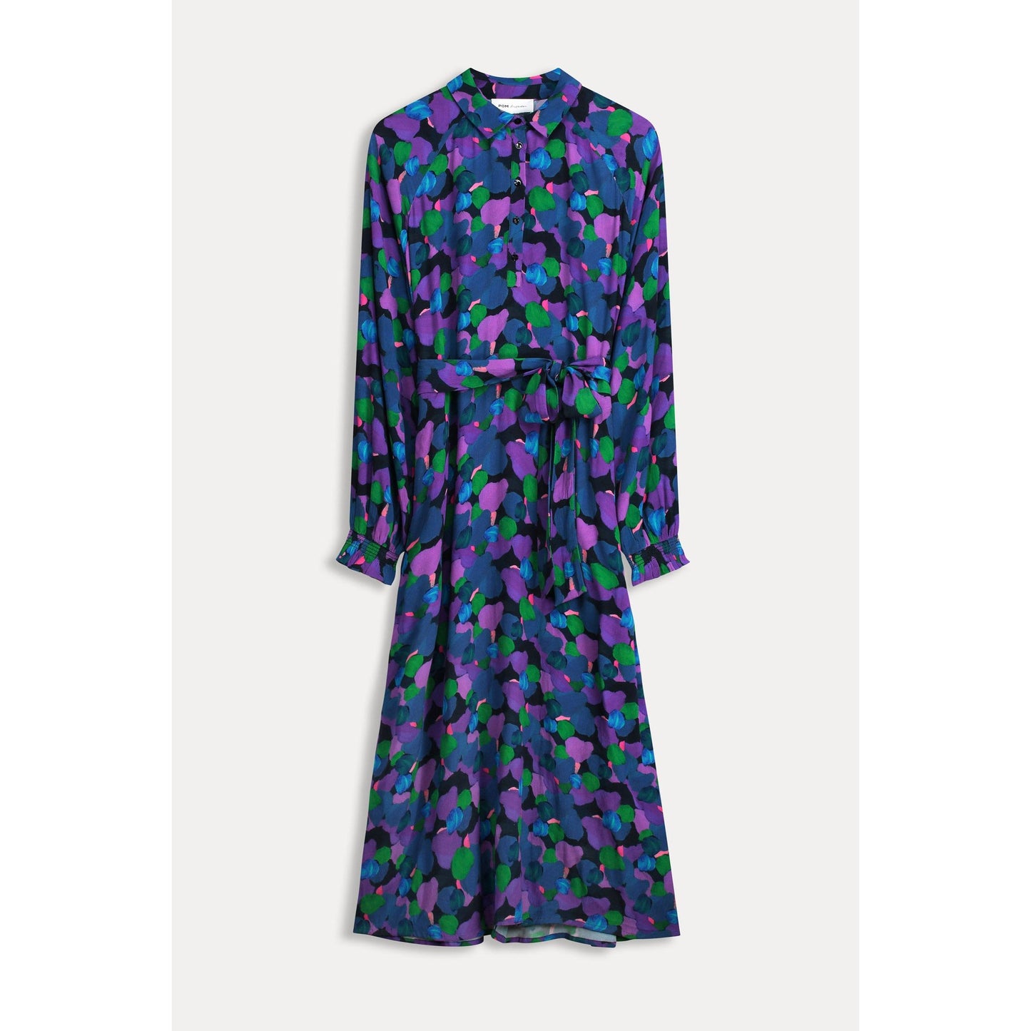 POM Dress Brushwork Lilac