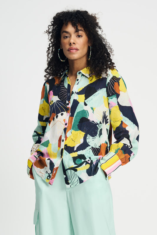 POM Blouse Paradise Linen