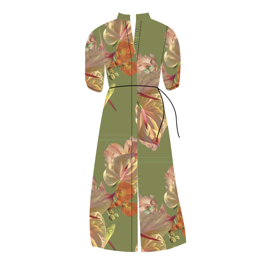 Benta Floral Encanto Roma Dress