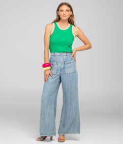 Boom Shankar Bellissimo Tank Top Green