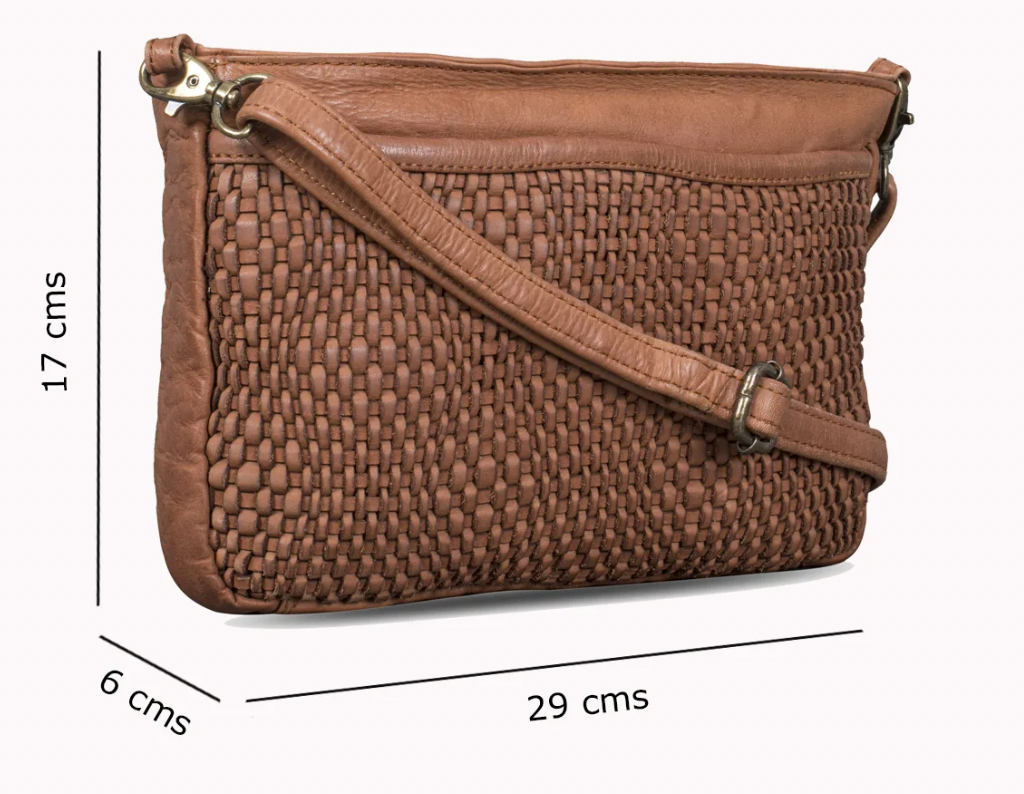 Leather Summer Handwoven Handbag