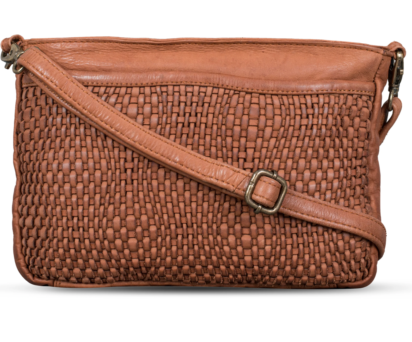 Leather Summer Handwoven Handbag