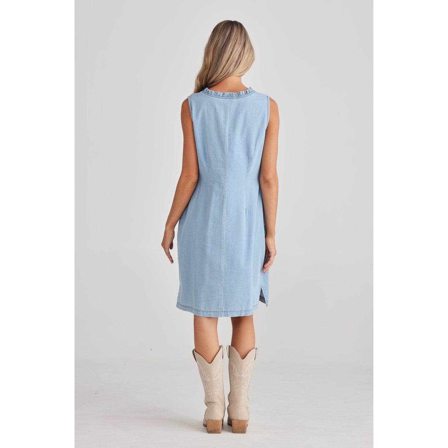 Talisman Vera Light Denim Dress