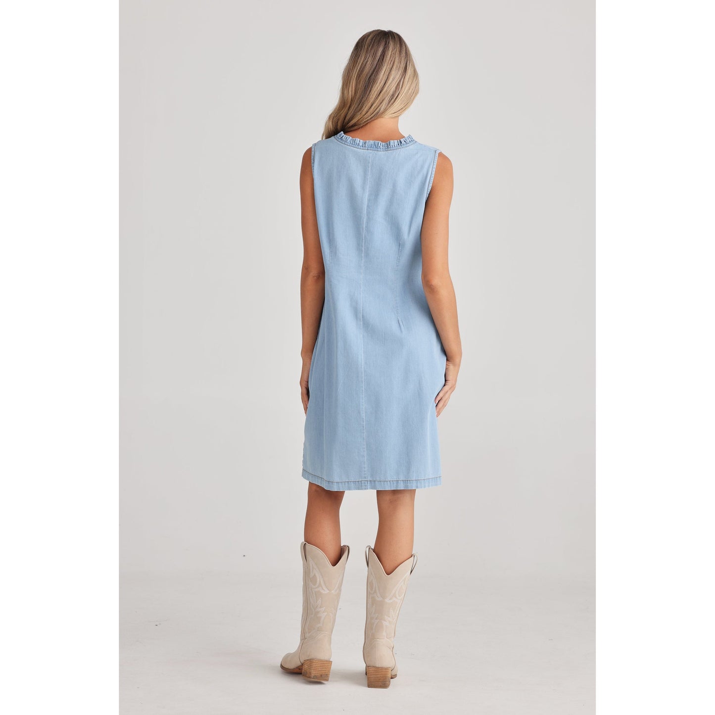 Talisman Vera Light Denim Dress