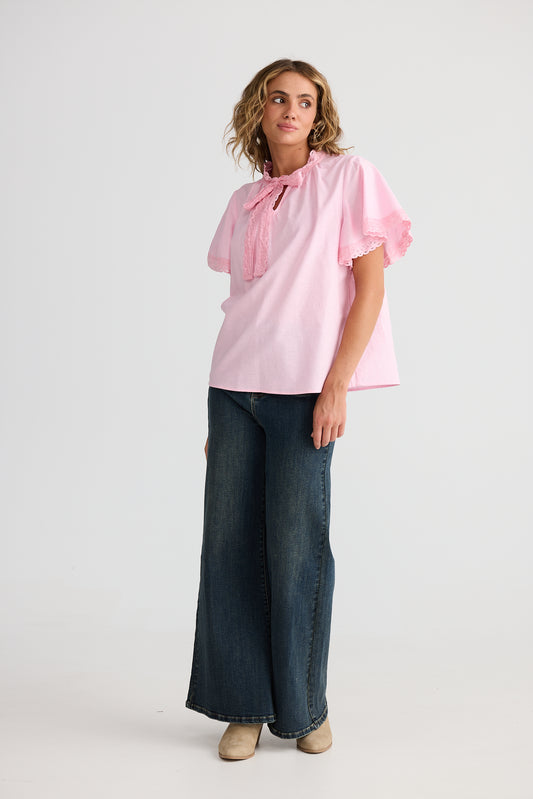 Talisman Cherri Top Soft Pink