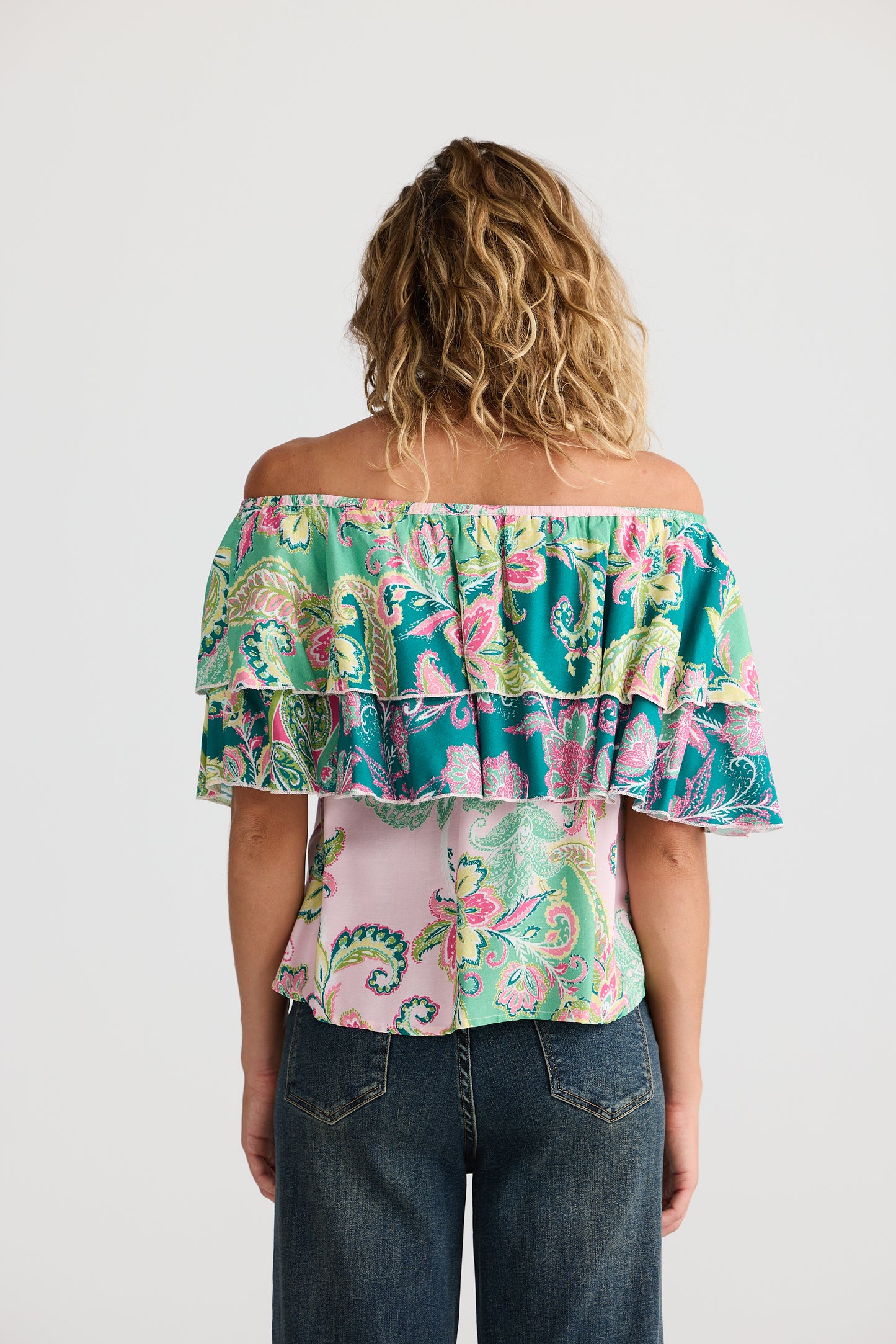 Talisman Getaway Top Paisley Dream