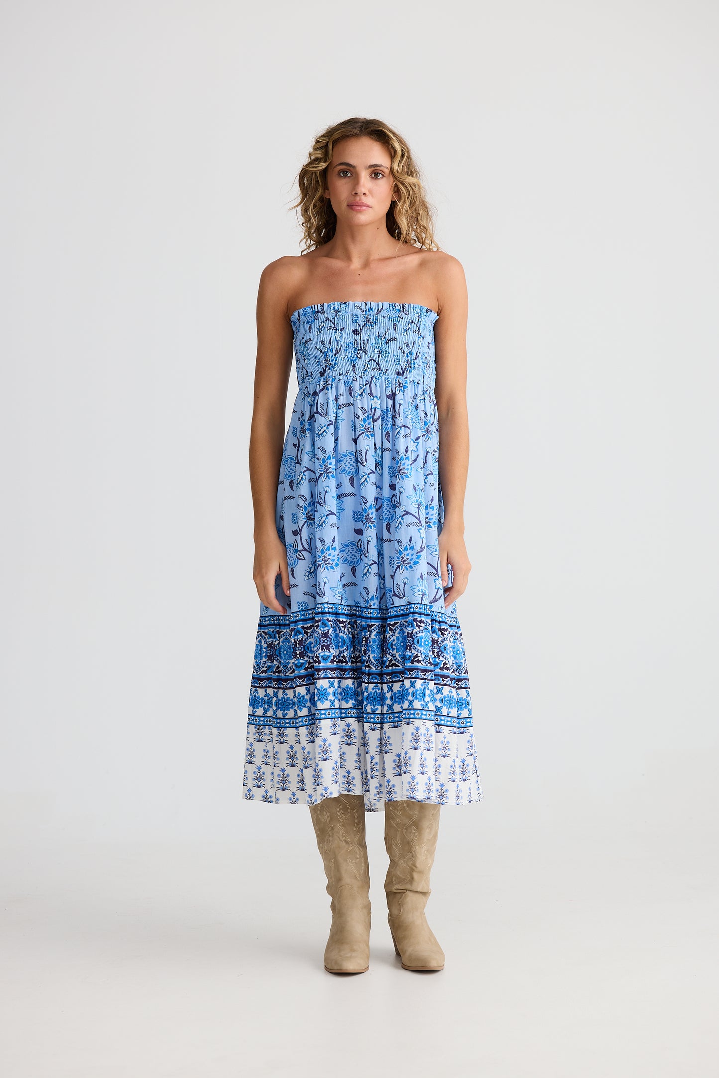 Talisman Sangria Skirt Blueberry Fields