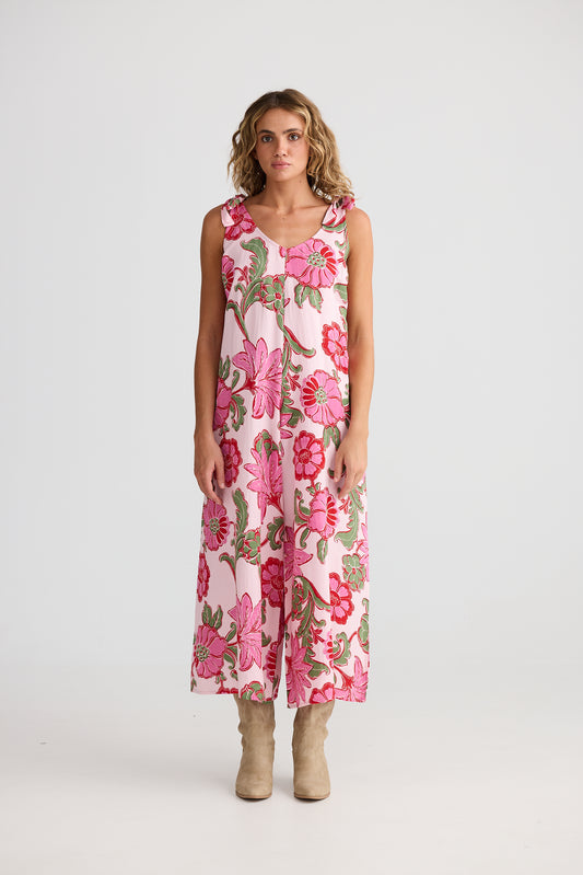 Talisman Temple Jumpsuit Pink Ibiza