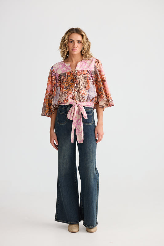 Talisman Melrose Top Dream Weaver W Meadow Muse