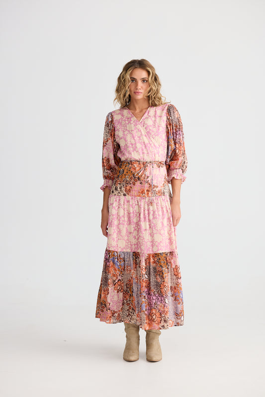 Talisman Tara Wrap Dress Dream Weaver W Meadow Muse