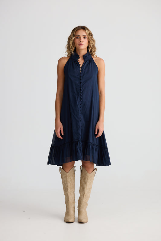 Talisman Tapas Dress Navy