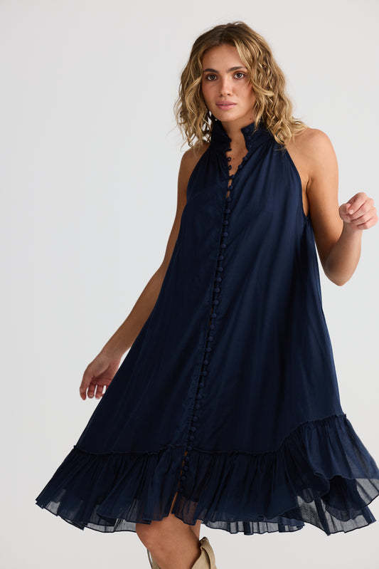 Talisman Tapas Dress Navy